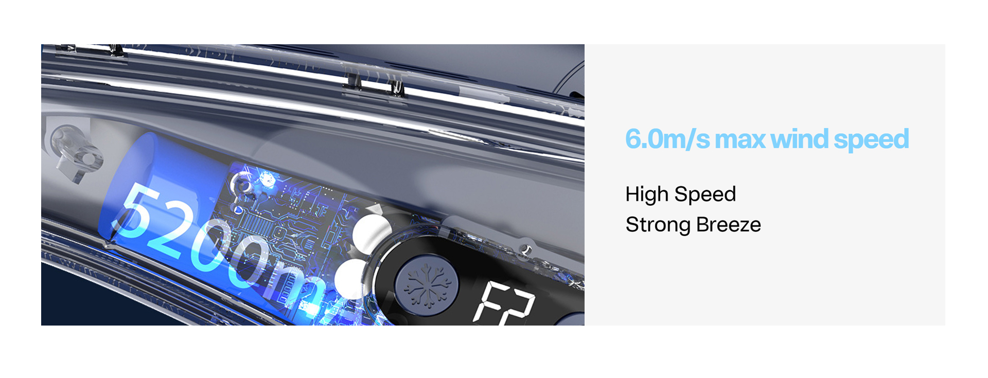 Cutaway illustration of the Coolnivo AERO neck air conditioner